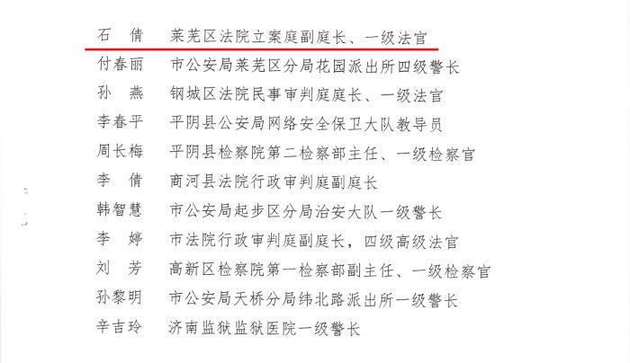 关于“忠诚政法 巾帼风采”宣传活动先进典型的通报-4