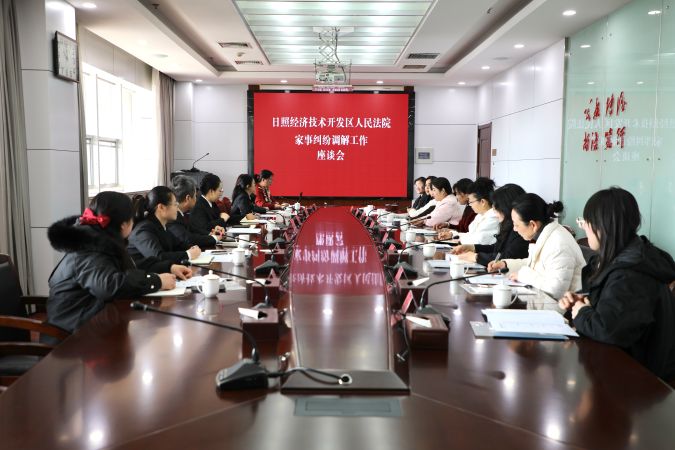我院召开家事纠纷调解工作座谈会