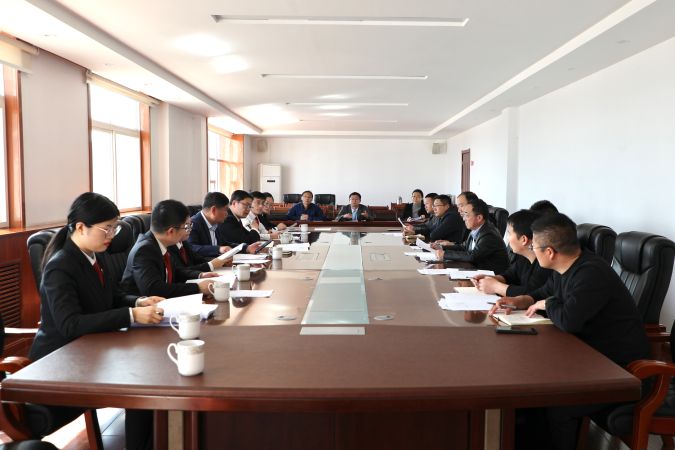 奎山法庭组织召开321矛盾纠纷解决机制推...
