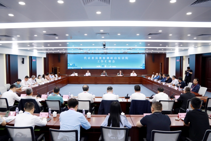 部分全国和省人大代表、政协委员视察调研潍...